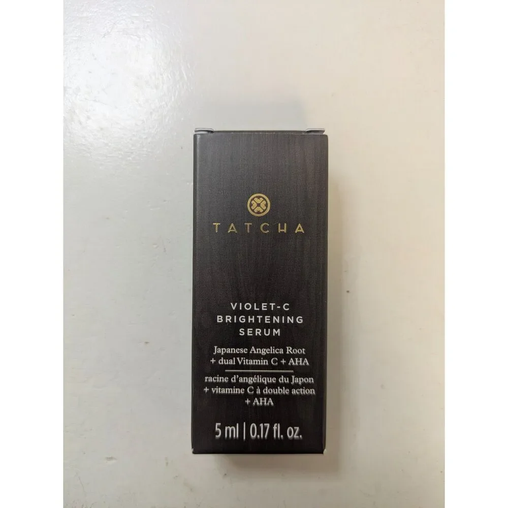 Tatcha Violet-C Brightening Serum 0.17 oz Sample Box